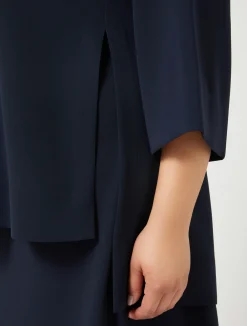 Casacca in cady triacetato*Marina Rinaldi New