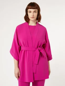 Casacca in cady triacetato*Marina Rinaldi Best