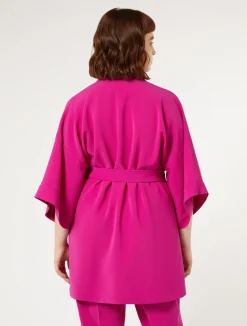 Casacca in cady triacetato*Marina Rinaldi Best