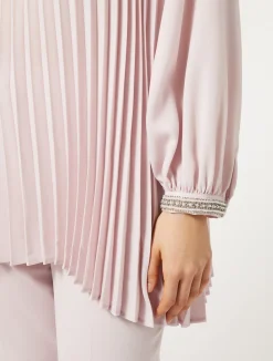 Casacca in crêpe plissé*Marina Rinaldi Sale