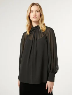 Casacca in georgette*Marina Rinaldi Sale