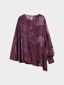 Casacca in satin di seta e viscosa*Marina Rinaldi New