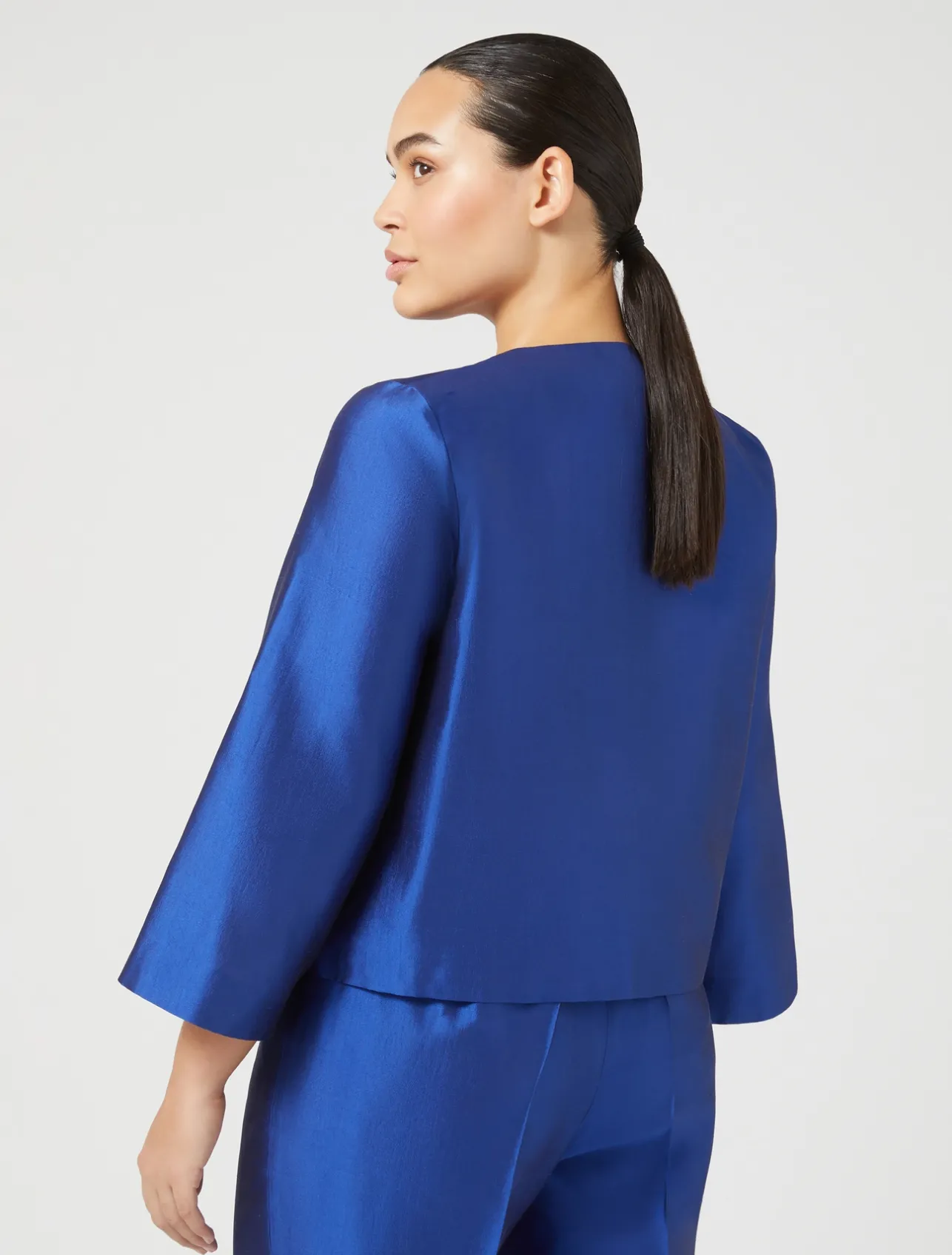 Casacca in shantung di seta*Marina Rinaldi Outlet