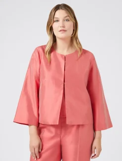 Casacca in shantung di seta*Marina Rinaldi Best
