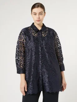 Casacca in tulle ricamato*Marina Rinaldi Clearance