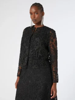 Casacca in tulle ricamato*Marina Rinaldi Hot