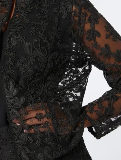 Casacca in tulle ricamato*Marina Rinaldi Hot