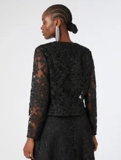 Casacca in tulle ricamato*Marina Rinaldi Hot