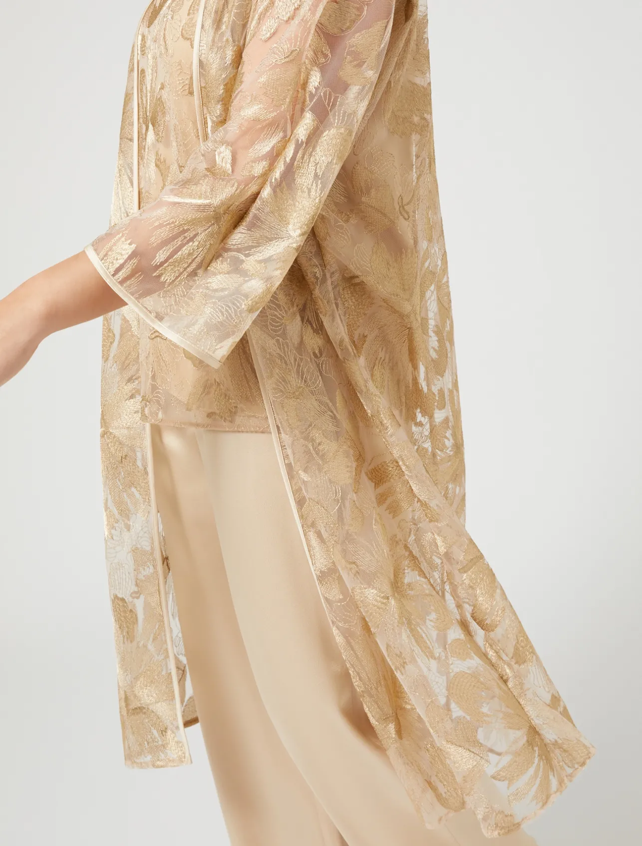 Casacca in tulle ricamato*Marina Rinaldi Clearance