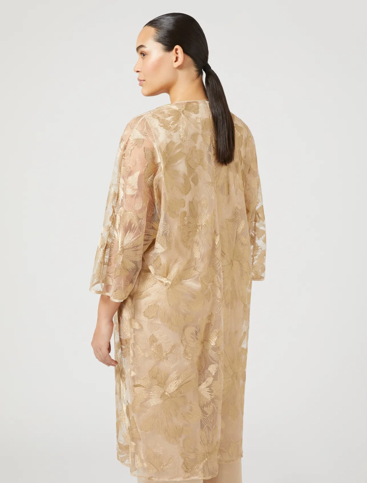 Casacca in tulle ricamato*Marina Rinaldi Clearance