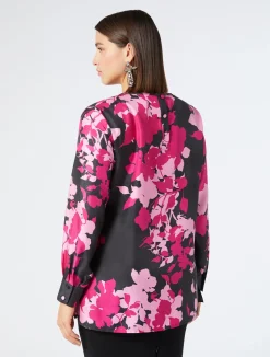 Casacca in twill di seta*Marina Rinaldi Online