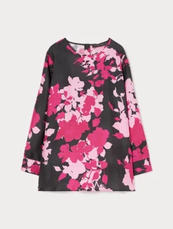 Casacca in twill di seta*Marina Rinaldi Online
