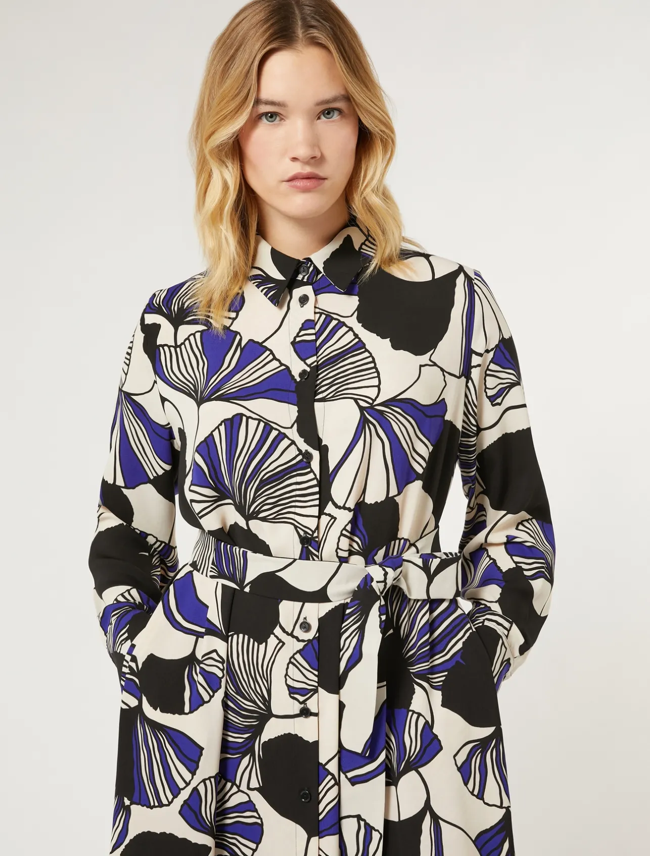 Chemisier in cady*Marina Rinaldi Outlet