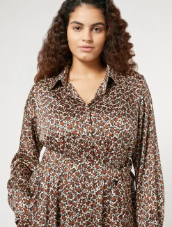 Chemisier in twill*Marina Rinaldi Discount