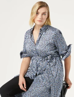 Chemisier in twill*Marina Rinaldi New