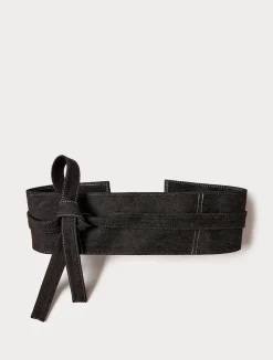 Cintura in black denim*Marina Rinaldi New