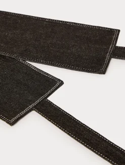 Cintura in black denim*Marina Rinaldi New