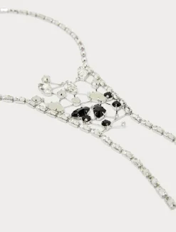 Collana con baguette e strass*Marina Rinaldi Clearance