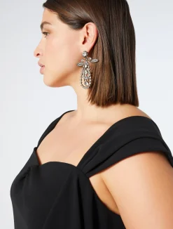 Collana e orecchini in strass*Marina Rinaldi Discount