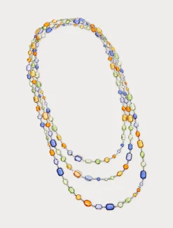 Collana lunga con cristalli*Marina Rinaldi Outlet