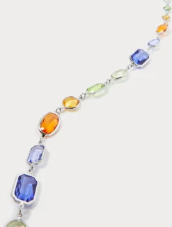 Collana lunga con cristalli*Marina Rinaldi Outlet