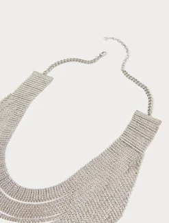 Collana multifilo con strass*Marina Rinaldi Discount
