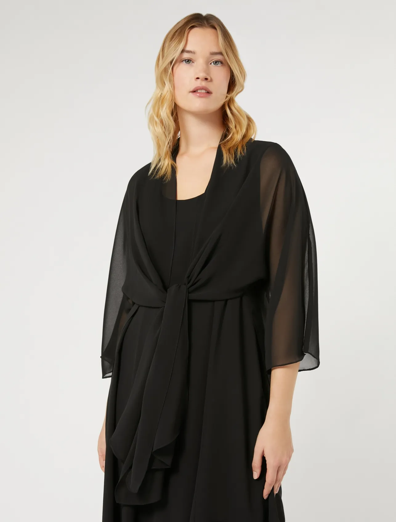 Coprispalle in georgette*Marina Rinaldi Clearance