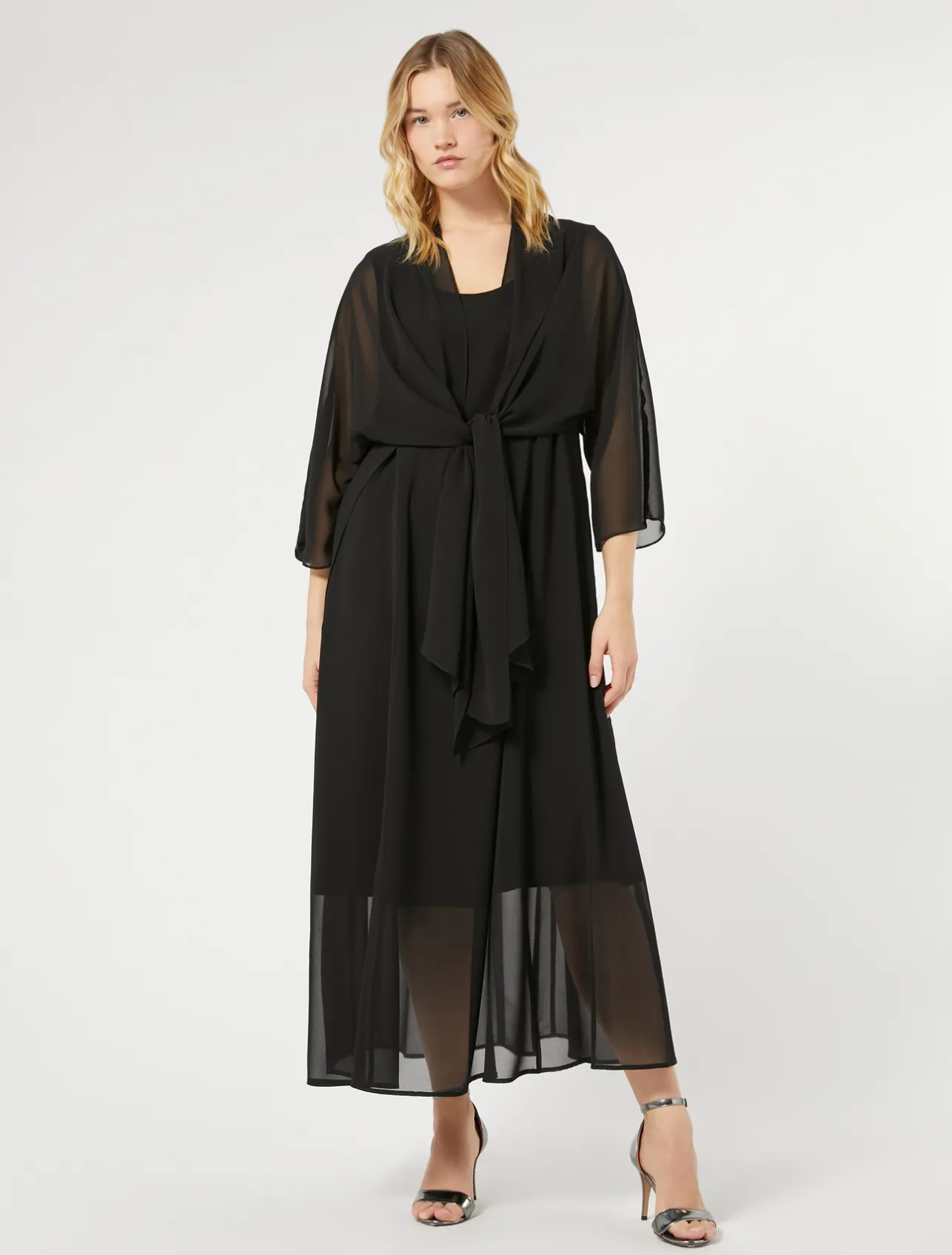 Coprispalle in georgette*Marina Rinaldi Clearance