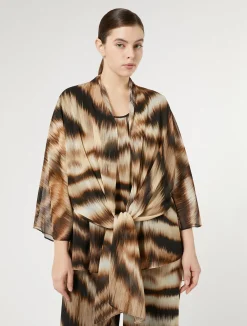 Coprispalle in georgette*Marina Rinaldi Sale
