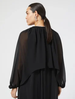 Coprispalle in georgette*Marina Rinaldi Sale
