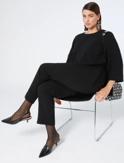 Décolleté slingback in pelle*Marina Rinaldi Sale
