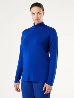 Dolcevita in jersey di viscosa stretch*Marina Rinaldi Fashion