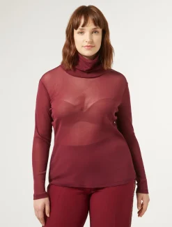 Dolcevita in tulle stretch*Marina Rinaldi Discount