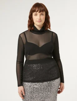 Dolcevita in tulle stretch*Marina Rinaldi New