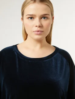 Felpa in ciniglia stretch*Marina Rinaldi Online