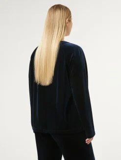 Felpa in ciniglia stretch*Marina Rinaldi Online