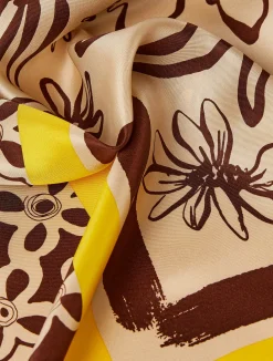 Foulard in twill di seta*Marina Rinaldi New