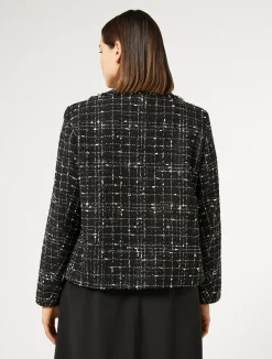 Giacca blazer check*Marina Rinaldi Sale