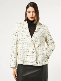Giacca blazer check*Marina Rinaldi Fashion