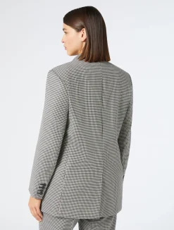 Giacca blazer in batavia di lana stretch*Marina Rinaldi Online