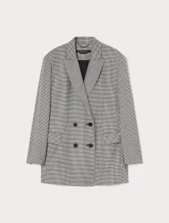 Giacca blazer in batavia di lana stretch*Marina Rinaldi Online