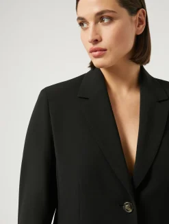 Giacca blazer in cady*Marina Rinaldi Outlet