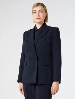 Giacca blazer in cady*Marina Rinaldi Fashion