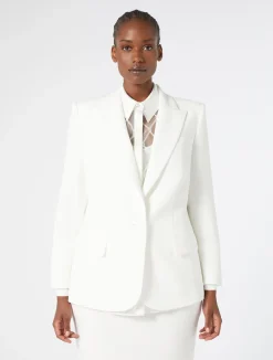 Giacca blazer in cady*Marina Rinaldi Clearance