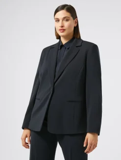 Giacca blazer in cady stretch*Marina Rinaldi Discount