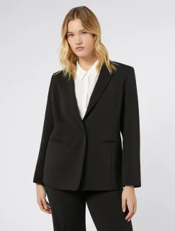 Giacca blazer in cady stretch*Marina Rinaldi Online
