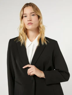 Giacca blazer in cady stretch*Marina Rinaldi Online