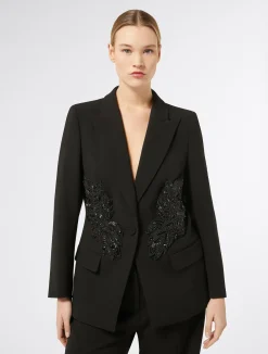 Giacca blazer in cady triacetato*Marina Rinaldi New