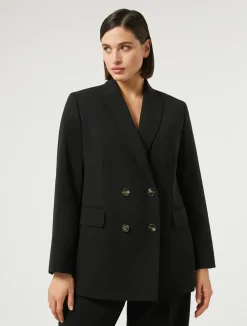 Giacca blazer in cady triacetato*Marina Rinaldi Hot