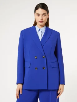 Giacca blazer in cady triacetato*Marina Rinaldi Discount